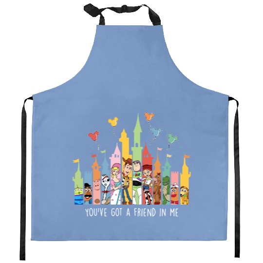 Toy Story  Kitchen Aprons, Toy Story Land Kitchen Aprons, Jessie and bullseye Kitchen Aprons, Disneyland Kitchen Aprons, Disney World Kitchen Aprons