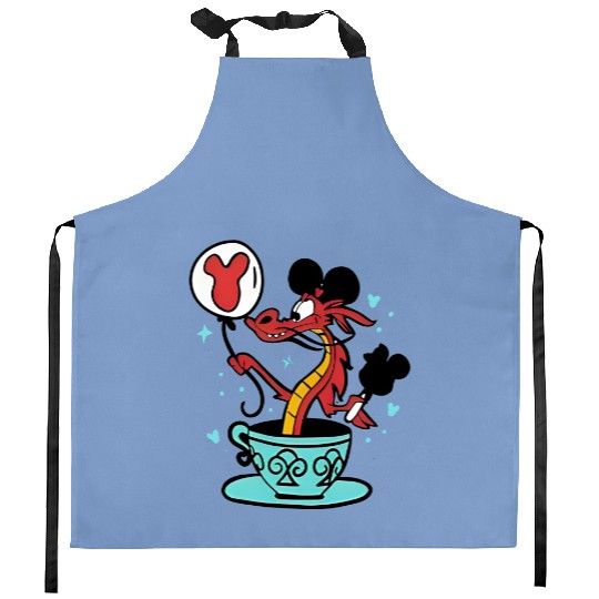 Disney Mushu Dragon Kitchen Aprons