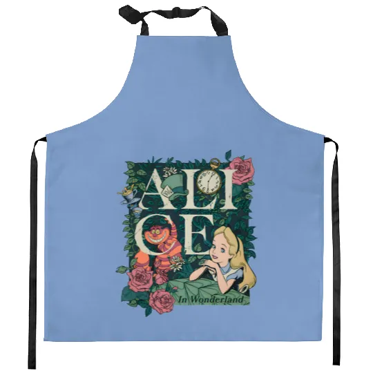 Disney Alice in Wonderland Alice Kitchen Aprons, Disney Kitchen Aprons