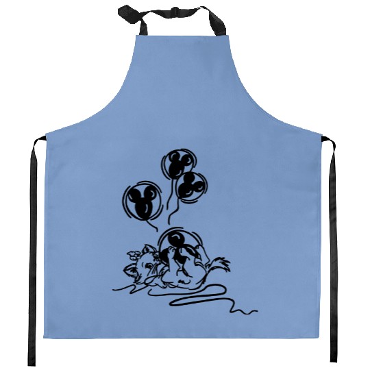 Marie Aristocats Kitchen Aprons, Disney Cat Kitchen Aprons