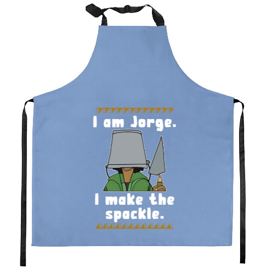 Disney Encanto I'm Jorge I Make The Spackle Kitchen Aprons, Disney Bruno Madrigal Hernando Jorge Kitchen Aprons