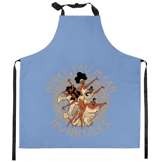 Hercules Honey You Mean Hunkules Diva The Muses Retro Kitchen Aprons Greek Mythology Disney Kitchen Aprons Cool Gift Ideas Men Women