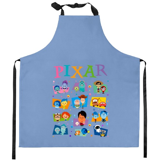 BM Disney Pixar  Kitchen Aprons, Pixar Movie Kitchen Aprons, Disney Kitchen Aprons