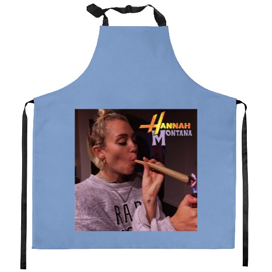 Vintage Hannah Montana Kitchen Aprons, Disney Hannah Montana Logo