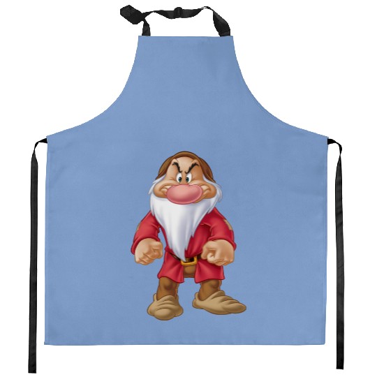 Disney Grumpy Dwarf Kitchen Aprons, Snow White and Seven Dwarfs Kitchen Aprons