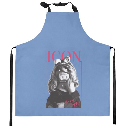 Vintage Disney Muppets Miss Piggy Icon Poster Kitchen Aprons