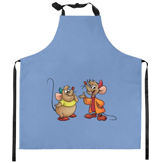 Jaq Jaq and Gus Gus Kitchen Aprons, Cinde Mouse Kitchen Aprons, Disneyland Kitchen Aprons, Disney World Kitchen Aprons, Disneyland Kitchen Aprons