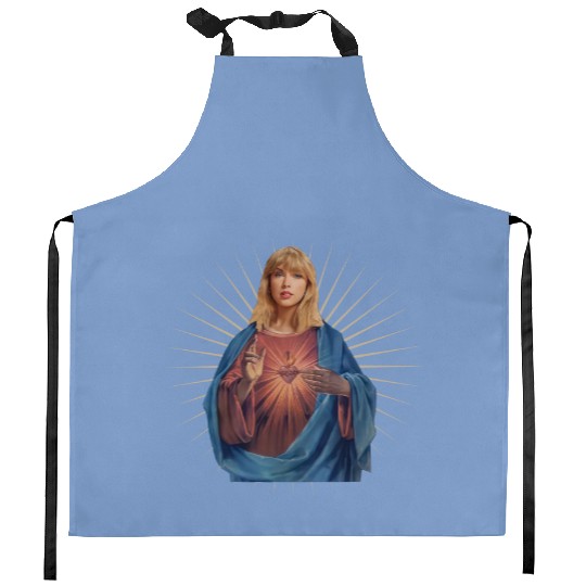 Discover Taylor Taylor version Jesus Kitchen Aprons, Taylor Kitchen Aprons, Swift Kitchen Aprons, Eras Tour Kitchen Aprons, Eras Tour Outfit, Eras Tour Jesus