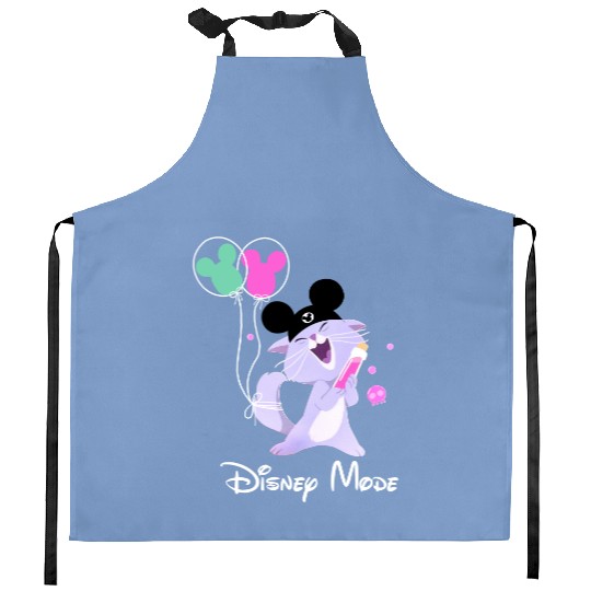 Yzma Kitchen Aprons, Yzma Cat Kitchen Aprons, Disney Villain Kitchen Aprons, Emperors New Groove Kitchen Aprons, Disney Trip Kitchen Aprons, Kuzkos Poison Kitchen Aprons