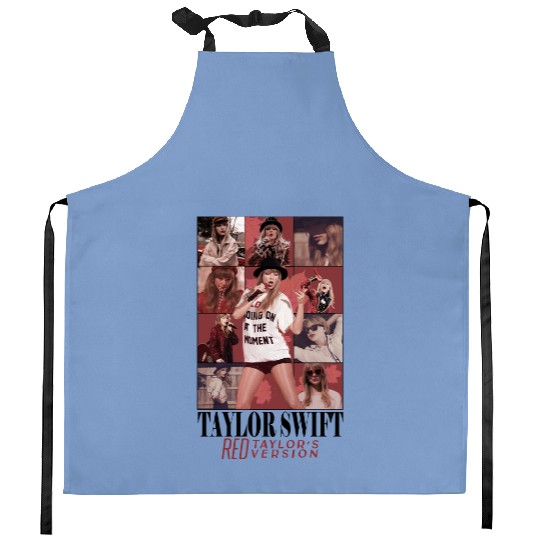 Discover Taylor Red The Eras Tour 2023 Kitchen Aprons