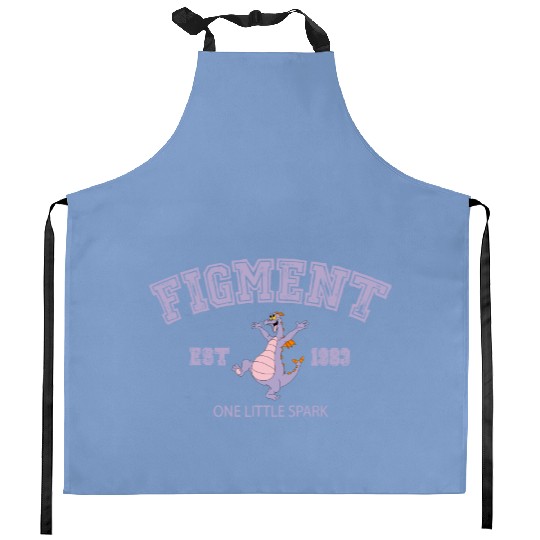 Disney Figment Est 1983  Kitchen Aprons, Disney Epcot Figment Kitchen Aprons