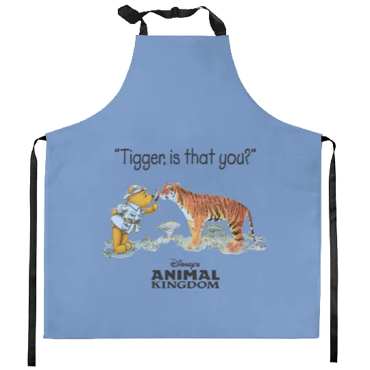 Tigger Is That You? Kitchen Aprons, Pooh Kitchen Aprons, Animal Kingdom Kitchen Aprons, Pooh Animal Kingdom, Vintage Disney Kitchen Aprons