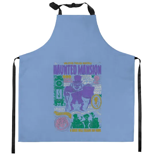 Vintage Disney The Haunted Mansion  Kitchen Aprons, The Haunted Mansion