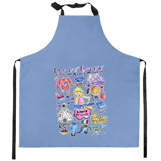 Disney Cute Lizzie McGuire Kitchen Aprons,  Kitchen Aprons, This Is What Dreams Are Made