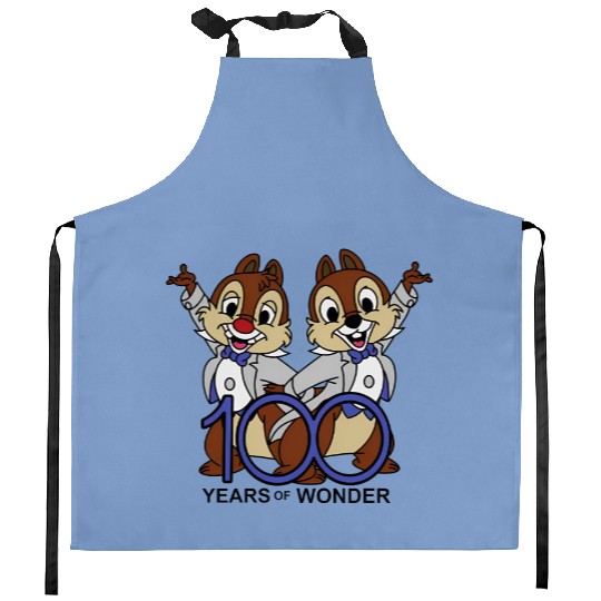 Disney 100 Years of Wonder, 100 year Anniversary, Chip n Dale Kitchen Aprons