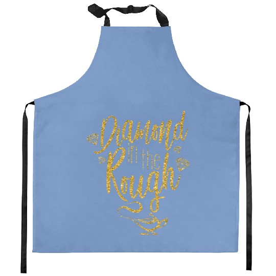 Diamond in the rough Kitchen Aprons, Disney Kitchen Aprons for women, Aladdin Kitchen Aprons, Jasmine Kitchen Aprons