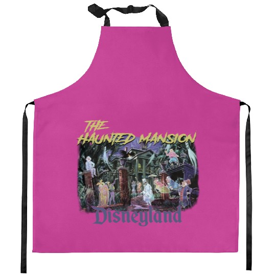Retro The Haunted Mansion 1969 Disneyland Kitchen Aprons