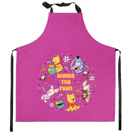 Winnie The Pooh Kitchen Aprons, Disney Winnie The Pooh Kitchen Aprons