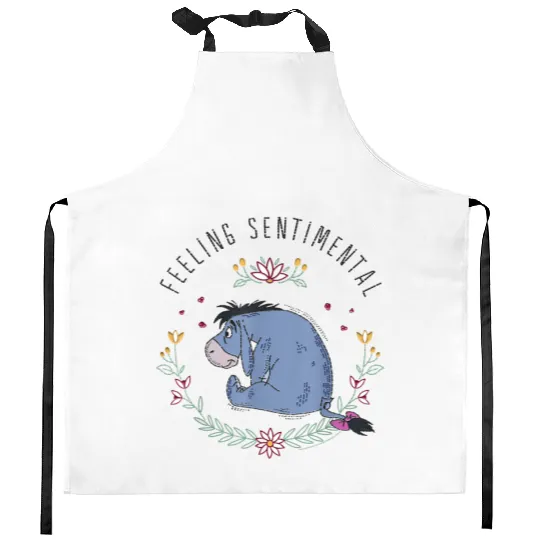 Disney Winnie The Pooh Eeyore Feeling Sentimenta Kitchen Aprons