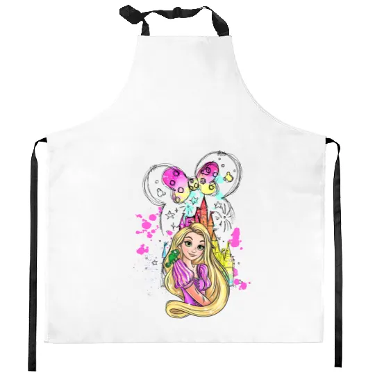Princess Rapunzel Kitchen Aprons,Disney Princess Rapunzel