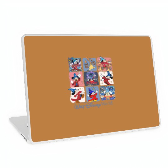 Disney Fantasia Sorcerer Mickey Laptop Skins, Disney Trip Family Laptop Skins, Mickey Magical Laptop Skins