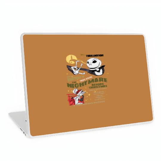Retro The Nightmare Before Christmas Laptop Skins, Jack Skellington Laptop Skins, Disney Halloween Laptop Skins