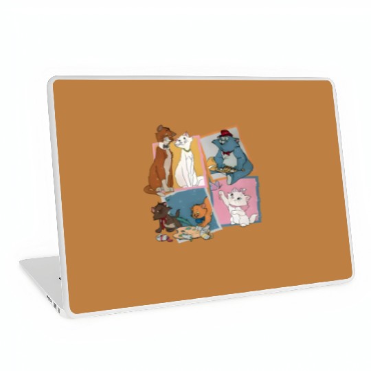 Vintage 90's Aristocats Laptop Skins, Disney The Aristocats Laptop Skins