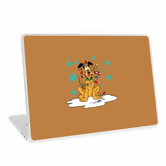 Disney Christmas Laptop Skins, Pluto Christmas Laptop Skins, Disney Pluto Laptop Skins