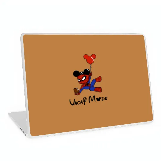 Spiderman Vacay Mode Laptop Skins, Disney Spiderman Laptop Skins