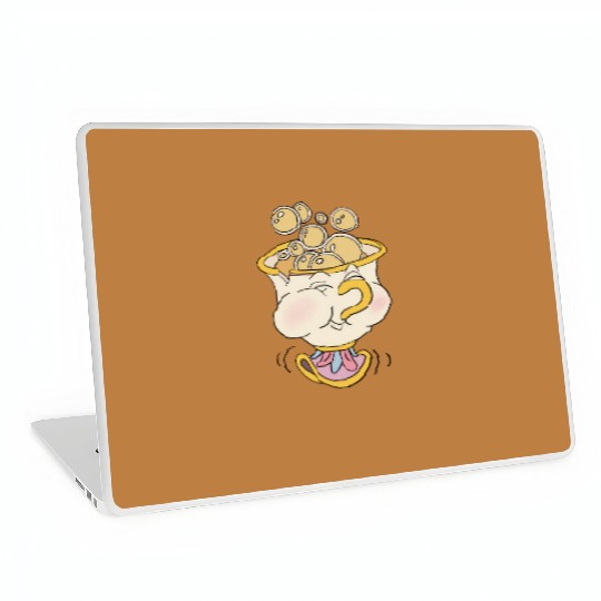 Chip Laptop Skins, Beauty and The Beast Laptop Skins, Disneyland Laptop Skins
