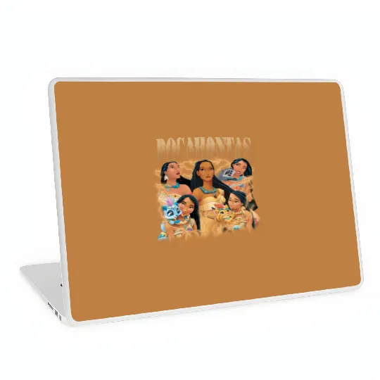 Pocahontas Bootleg Laptop Skins, Retro Disney Princess Laptop Skins