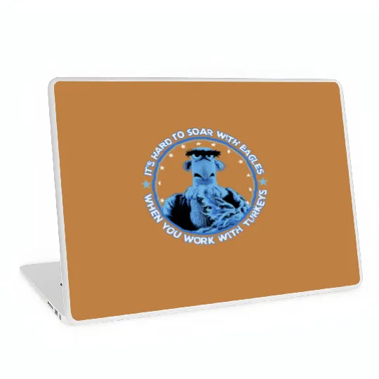 Disney The Muppets Sam Eagle When You Work With Turkeys Laptop Skins