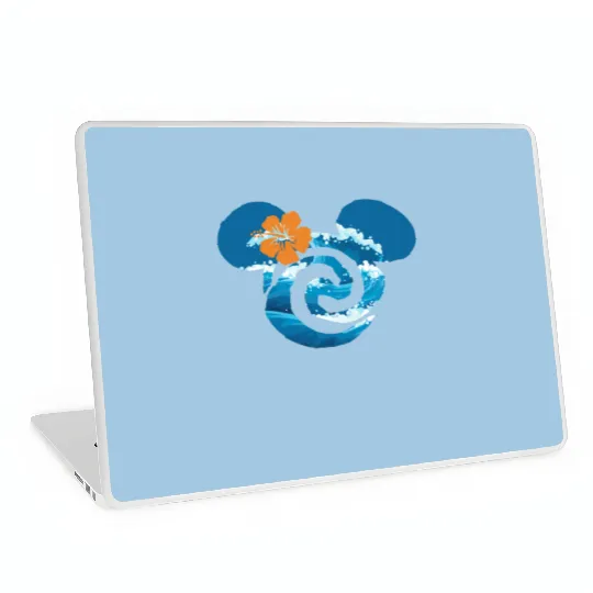 Moana Laptop Skins, Disneyworld Laptop Skins, Disney Princess Laptop Skins, Moana Mickey Ears Laptop Skins