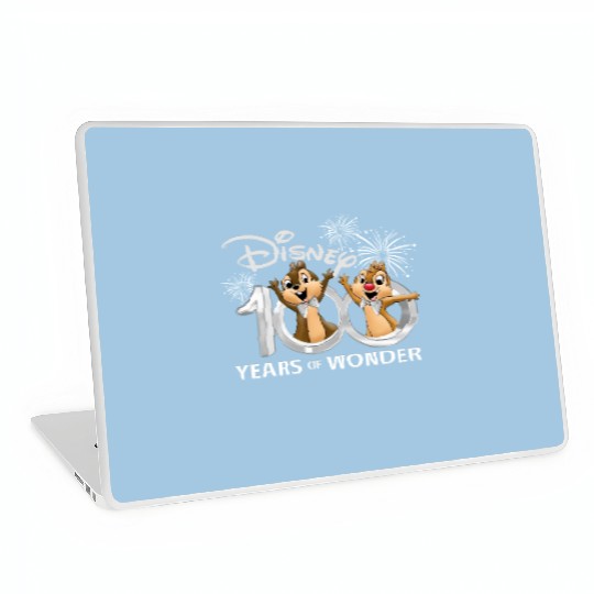 Chip and Dale Disney 100th Anniversary Laptop Skins, Disney 100 Years Of Wonder Laptop Skins