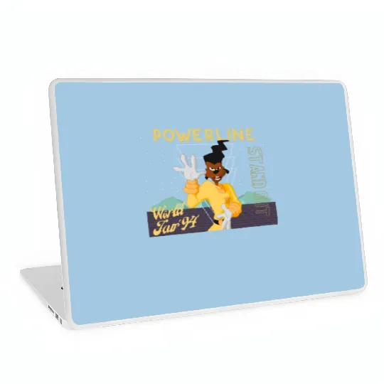 Disney Powerline World Tour 94 Laptop Skins 4 | Disney Laptop Skins | A Goofy Movie Laptop Skins | Unisex | Anime Manga Vintage