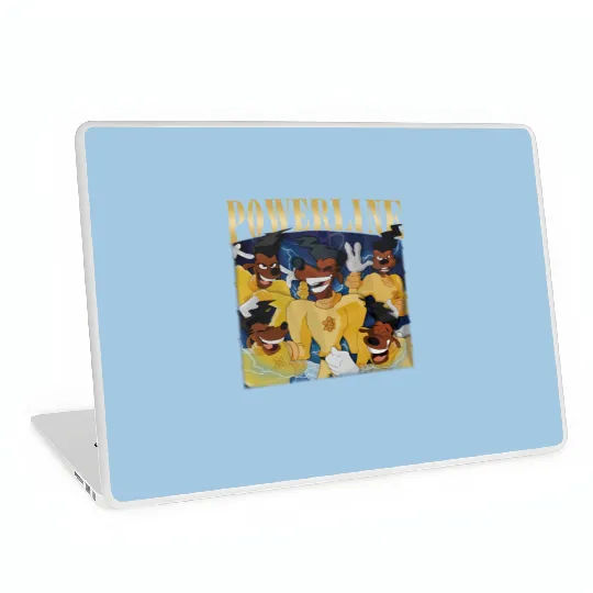 Vintage Disney Powerline Laptop Skins, Powerline Stand Out Tour Laptop Skins, Powerline Goofy Movie