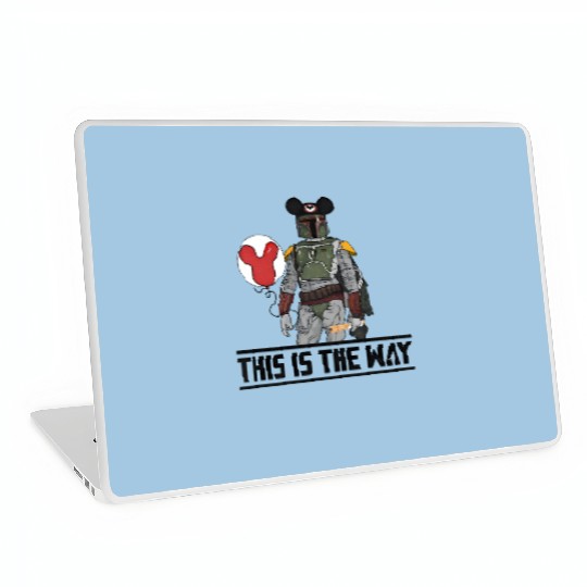 This Is The Way Mandalorian Laptop Skins Disney Mickey Mouse Ears Laptop Skins