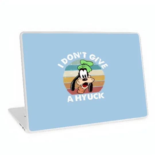 Disney A Goofy Movie Goofy I Don't Give A Hyuck Retro Laptop Skins, Magic Kingdom Trip