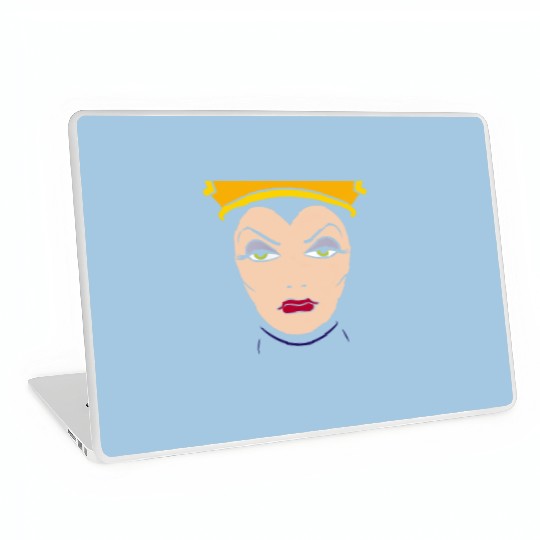 Disney Villains Evil Queen Big Face Laptop Skins
