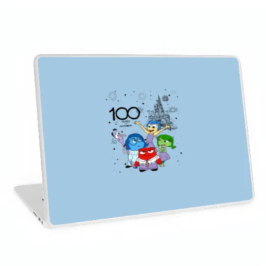 Disney Inside Out Group Characters Laptop Skins, 100 Years of Wonder Laptop Skins