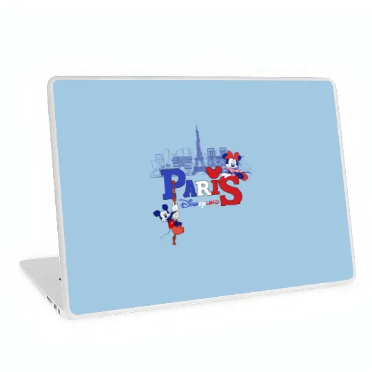 Disneyland Paris 1992 Vintage Laptop Skins, Disneyland Vacation Laptop Skins