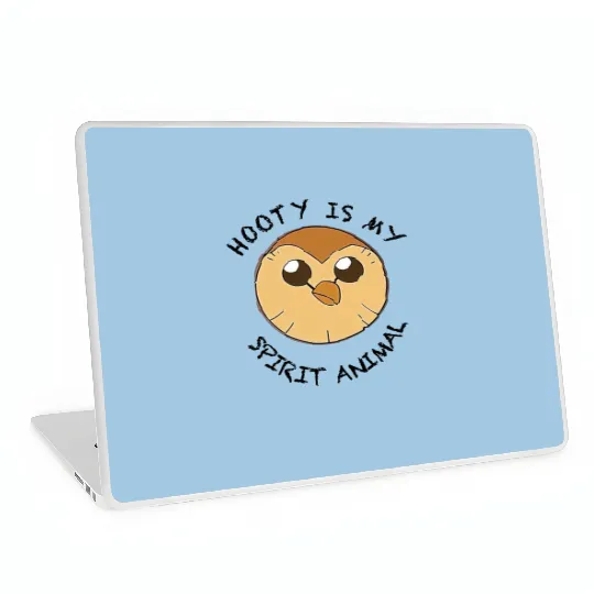 Hooty is My Spirit Animal Laptop Skins, Disney The Owl House, Funny Owl House Unisex Laptop Skins, Cartoon for fan,  Laptop Skins, Disney Laptop Skins