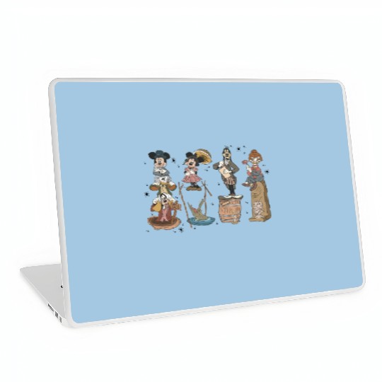 Haunted Mansion  Laptop Skins, Mickey and Friends Laptop Skins, Retro Disney Halloween Laptop Skins