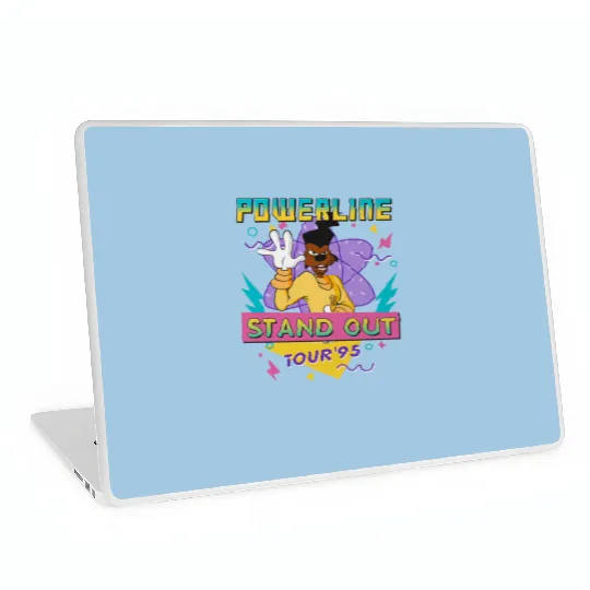 Disney Powerline Stand Out World Tour 95 Laptop Skins, Disney Vintage A Goofy Movie Powerline Laptop Skins,WDW Matching Family Laptop Skins