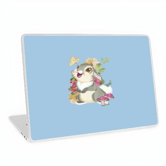 Disney Bambi Thumper Vintage Floral Laptop Skins