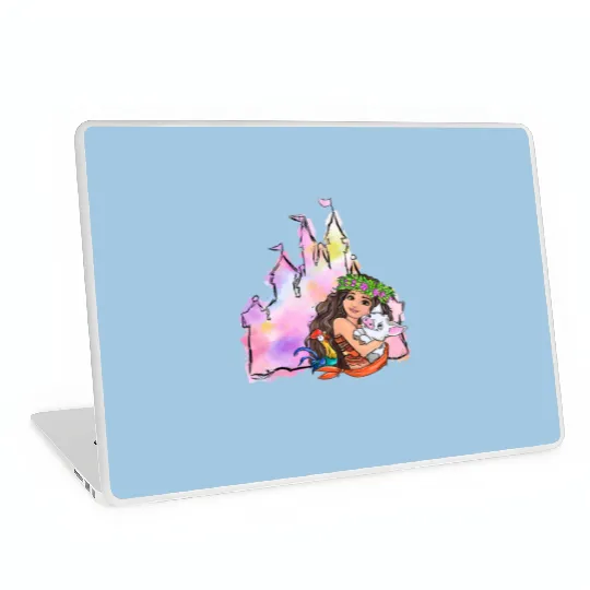 Princess Moana Laptop Skins, Moana Magic Kingdom Laptop Skins, Disney Laptop Skins, Disneyland Laptop Skins