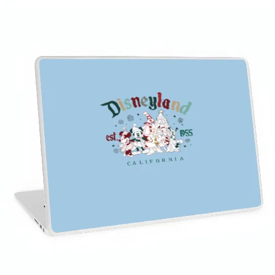 Disneyland Christmas Laptop Skins, Vintage Disneyland Christmas Laptop Skins