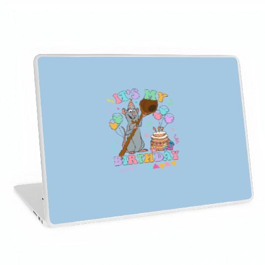 Ratatouille Remy It's My Birthday Laptop Skins Disney Family Matching Laptop Skins