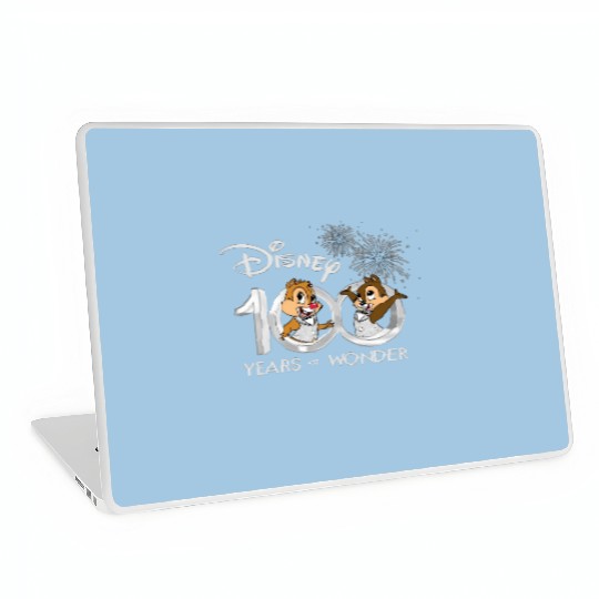 Disney 100 Years of Wonder Laptop Skins, 100th Anniversary Laptop Skins, Chip and Dale Laptop Skins