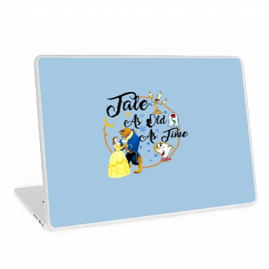 Tale as Old as Time, Beauty and the Beast Laptop Skins, Disney Couple Laptop Skins,  Family Vacation Laptop Skins